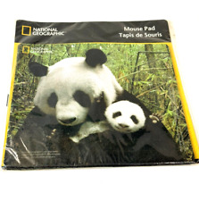 National Geographic Computer Mouse Pad Panda Bear Animal 2012 Non Slip Large NEW picture