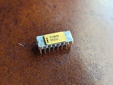 Vintage Intel Grey C1402A Shift-Register - C4004 era Chip made in Malaysia picture