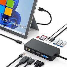 Upgrade Microsoft Surface Dock 2,12 in 1 USB C Surface Docking Stations with ... picture