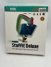 Vintage StuffIt Deluxe Aladdin Systems Compression Solution For Macintosh 1997 picture