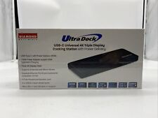 Diamond Multimedia Ultra Dock USB-C Universal 4K Triple Display Docking Station picture