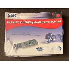 NEW SMC Networks EZ Card 10/100 Mbps Fast Ethernet PCI Cards SMC1244TX 32-bit picture