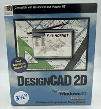 Vintage ViaGrafix DesignCAD 2D Software Windows 95 Sealed picture
