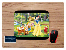 SNOW WHITE AND THE SEVEN DWARFS DISNEY DESK MAT MOUSE PAD HOME OFFICE GIFT  picture