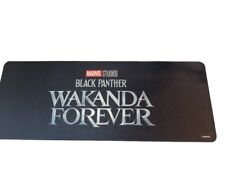BLACK PANTHER WAKANDA FOREVER GAMING MAT pad Marvel Anti Slide Bottom NEW black picture