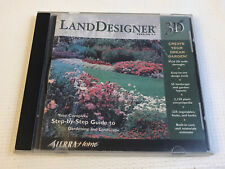 Land Scape Yard Designer 3D 4.5 PC CD Build Make learn garden plants 95 98 XP ME picture