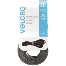 Velcro Brand One-Wrap Pre-Cut Thin Ties, 0.5