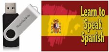 Learn Spanish Fast- The Most Complete & Comprehensive Language Course on USB picture