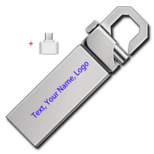 Custom 2TB logo compact Metal USB Flash Drive Memory Stick U Disk Customized US picture