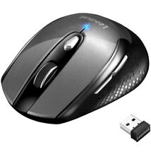 Leadsail Wireless Mouse 2.4G Portable Slim Cordless Mouse Less Noise picture