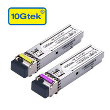 A pair of 1.25Gb/s BiDi SFP Transceivers 1490-nm/1550-nm 120KM with DDM picture