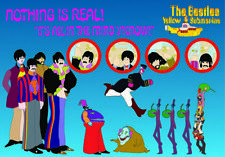 The Beatles Yellow Submarine Nothing Is Real Postcard Photograph Official NEW picture