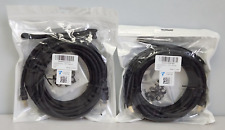 Set of 2 Cat 8 Ethernet Cable 25ft & 30ft Heavy Duty Network Indoor Outdoor RJ45 picture