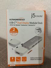 Genuine j5create JCD387 ULTRADRIVE Kit USB-C Dual-Display Modular Dock-FREE SHPN picture