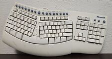 Vintage Microsoft Natural Keyboard Pro Wired USB & 6 Pin Serial Model RT9431 picture