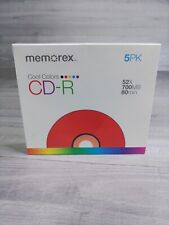Memorex Cool Colors CD R 5 Pack 52X 700MB 80Min  picture