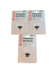 LOT OF 3 - Nu-Kote Calculator Ink Roller Black Replacement NR-42 picture
