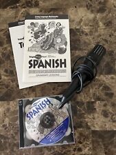 Triple Play Plus Spanish Living Language Series PC Windows 95 Software w/ Mic 3C picture