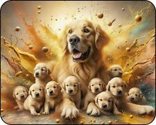 Ne Born Puppies Very cute colorful Photo Art Designs  Mouse Pad picture
