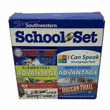 Southwestern Advantage School 6 CD Set MAC Windows  Homeschool The Learning Co. picture