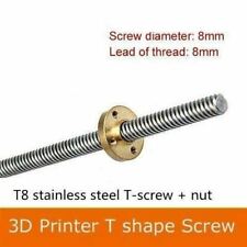 T8 Lead Screw 2mm/8mm Length 200-900mm Spindle Screw Kit picture