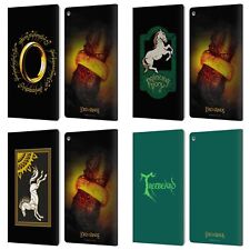 LOTR THE FELLOWSHIP OF THE RING GRAPHICS LEATHER BOOK CASE FOR AMAZON FIRE picture