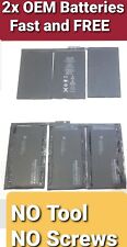 2x OEM SPEC Internal Battery 3.8V 6500mAh For Apple iPad 2 Gen A1376 A1395 picture