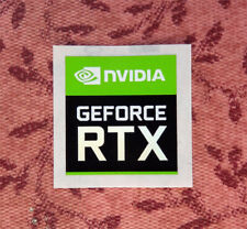 Nvidia GeForce RTX Sticker 17 x 18mm 2020 Version OEM  picture