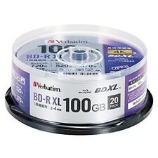 Verbatim Blu-ray Disc 20 Spindle 100GB 4X Speed BD-R VBR520YP20SD4 XL japan24 picture