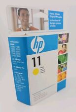 2009 Genuine HP 11 Yellow Ink Printhead C4813A Printer Sealed Retail Box OEM picture