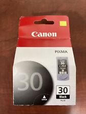 NEW Genuine Canon PG-30 Fine Black Ink Cartridge for PIXMA - SEALED OEM picture