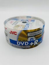 Jvc DVD+R 16x 120 Min 4.7 Gb Video/Data 25 disc New Sealed picture