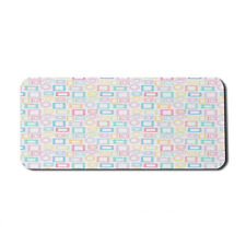 Ambesonne Muted Colors Rectangle Non-Slip Mousepad, 35