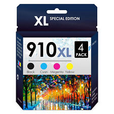 4 Pack 910XL Ink Cartridges for HP 910 OfficeJet Pro 8010 8020 8028 8022 8035  picture
