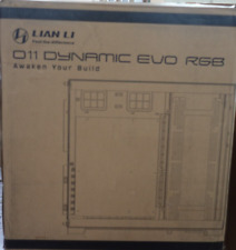 LIAN LI O11 Dynamic EVO RGB Aluminum Steel Tempered Glass ATX Mid Tow, Black picture