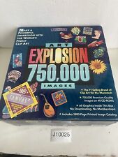Art Explosion 750,000 Images For Mac And Windows 48 CD Set W/two Volume catalogs picture