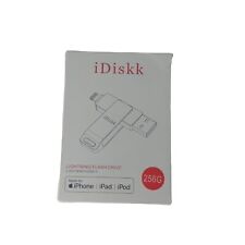 MFi Certified iDiskk 256GB Flash Drive Photo Stick Mobile for iPhone picture