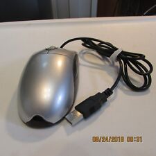 5 Button Scroll Mouse, silver/gray with PN:07232, USB Optical  VERY NICE  m-6 picture