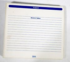 Vintage IBM DisplayWriter Textpacks 4 and 6 Numeric Tables ST933 picture