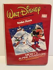 Mickey's Alpine Adventure Software Radio Shack TRS-80 Computer Walt Disney 1983 picture