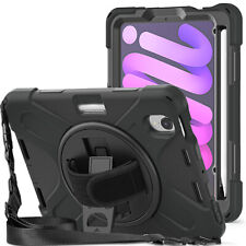 KIQ Heavy Duty Shockproof Protection Carry Shoulder Sling For Apple iPad Mini 6 picture