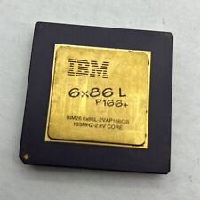 IBM 6x86 L P166+ 2VAP166G 133mhz 2.8v 88H2312 Cyrix Vintage Rare  GOLD Processor picture