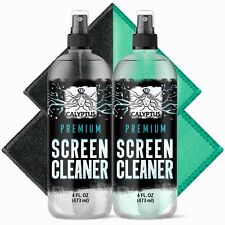 Screen Cleaner Spray Kit | (2X) 4oz Sprayer Bottles + (4X) Microfiber Cleanin... picture