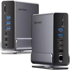 Vention 15 in 1 USB C HUB Docking Station MST Vertical USB Multi Port Hub picture