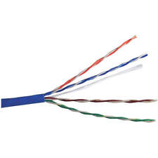 CAROL CR5.30.07 Data Cable,Cat 5e,24 AWG,1000ft,Blue 21EN32 picture