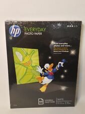New,HP Everyday Photo Paper Matte 100 Inkjet Paper  8.5 x 11