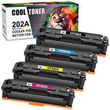 4 Pack High Yield 202A CF500A Toner Compatible With HP LaserJet M280nw M281fdn picture
