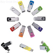 Enfain USB Key Flash Drive Memory Stick 8GB - Multi Color Assorted 10 Pack 8 New picture