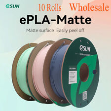 eSUN -Wholesale- 10 Rolls Matte PLA Filaments 1.75mm New Updated for 3D Printer picture