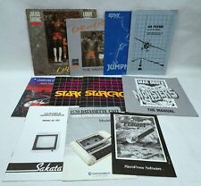 Nice Lot of Vintage Computer Manuals - Commodore TI99 Epyx Bird Erving Star Trek picture